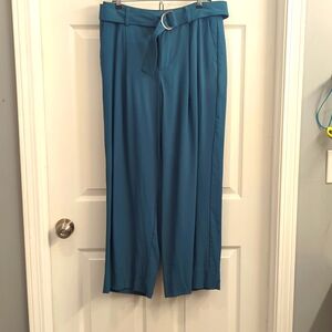 High waisted baggy trousers